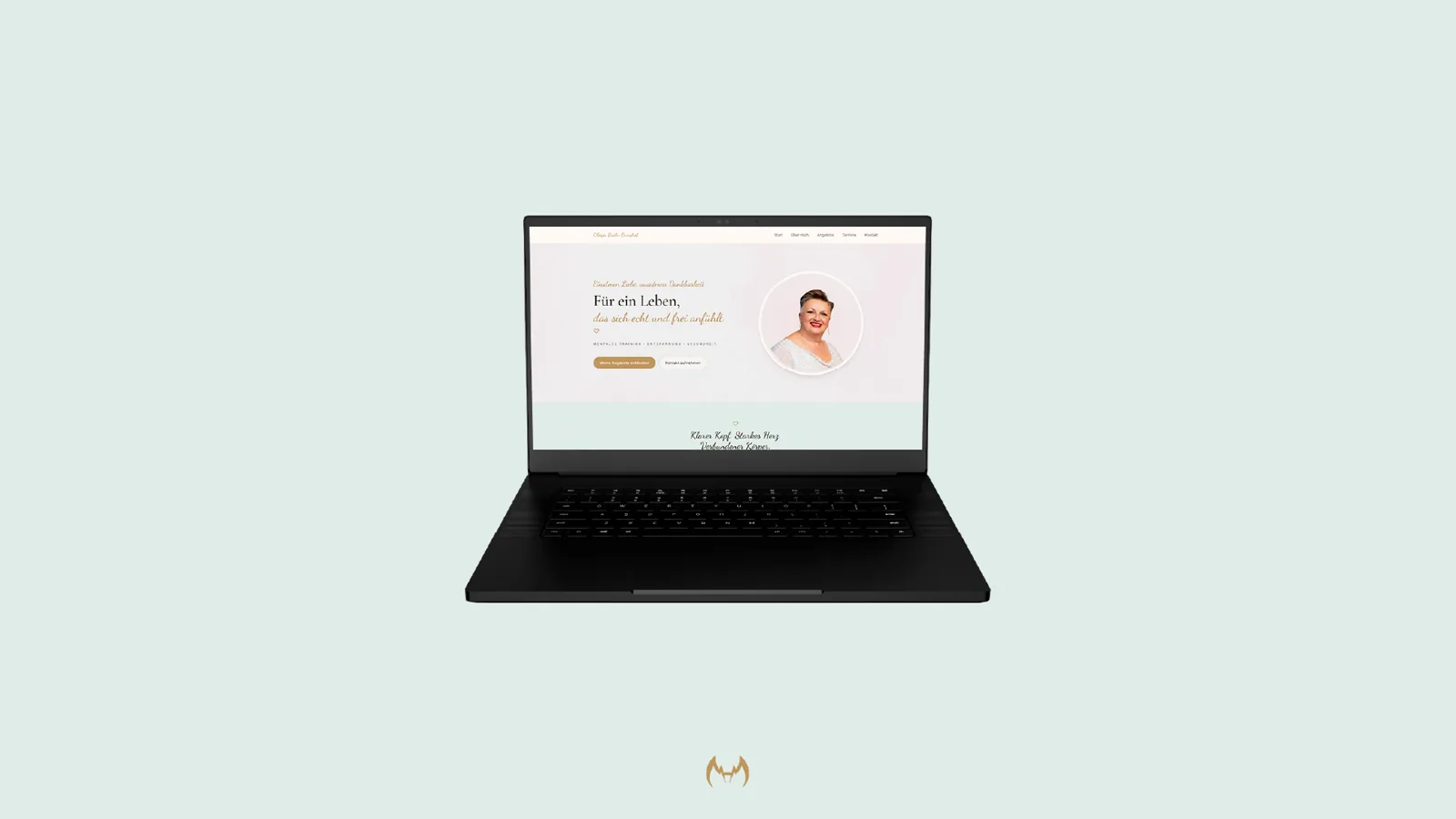 Web-Auftritt für Olesja Bock-Burghof Mentaltraining