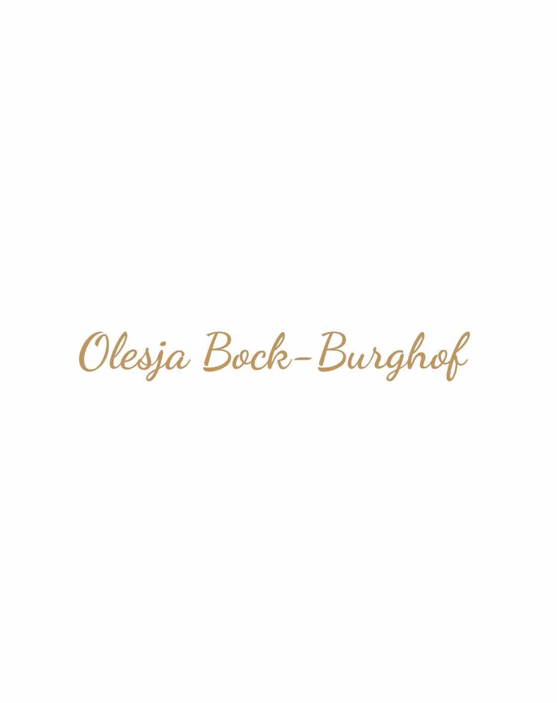 Editorial Web-Auftritt für Olesja Bock-Burghof — mentale Gesundheit und Entspannung