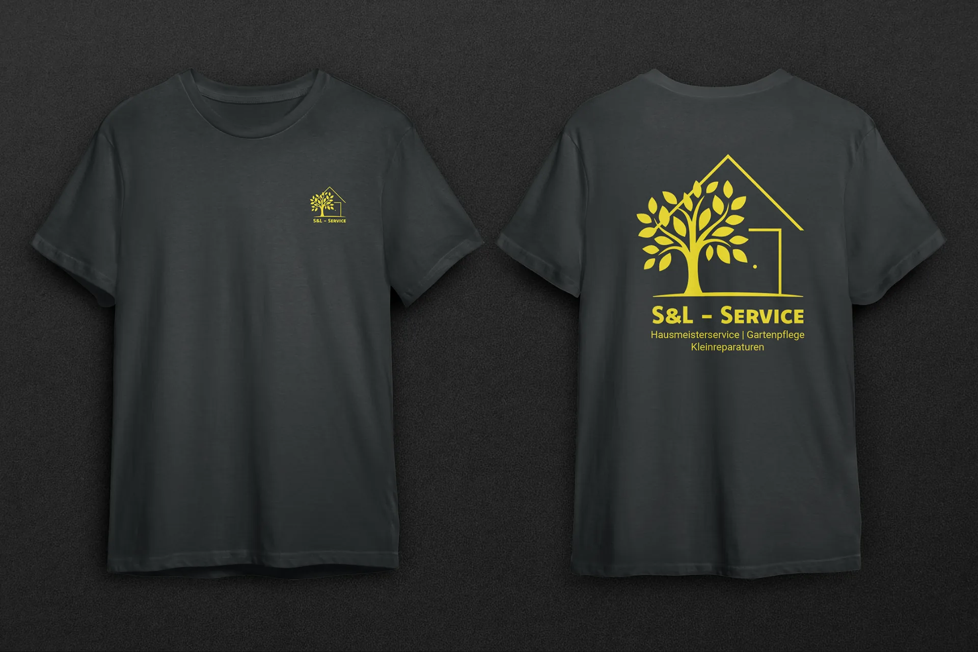 Merchandise Workwear Shirts Design für S&L Service Handwerk