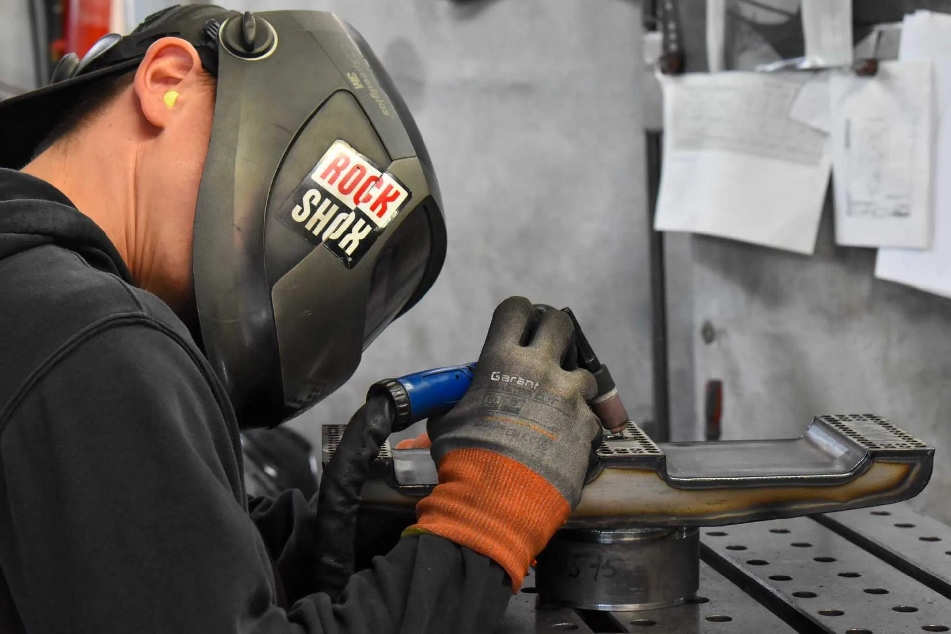 Industriefotografie Schweißen und Sondermaschinenbau bei Wohler-CNC